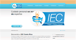 Desktop Screenshot of ieccostarica.com